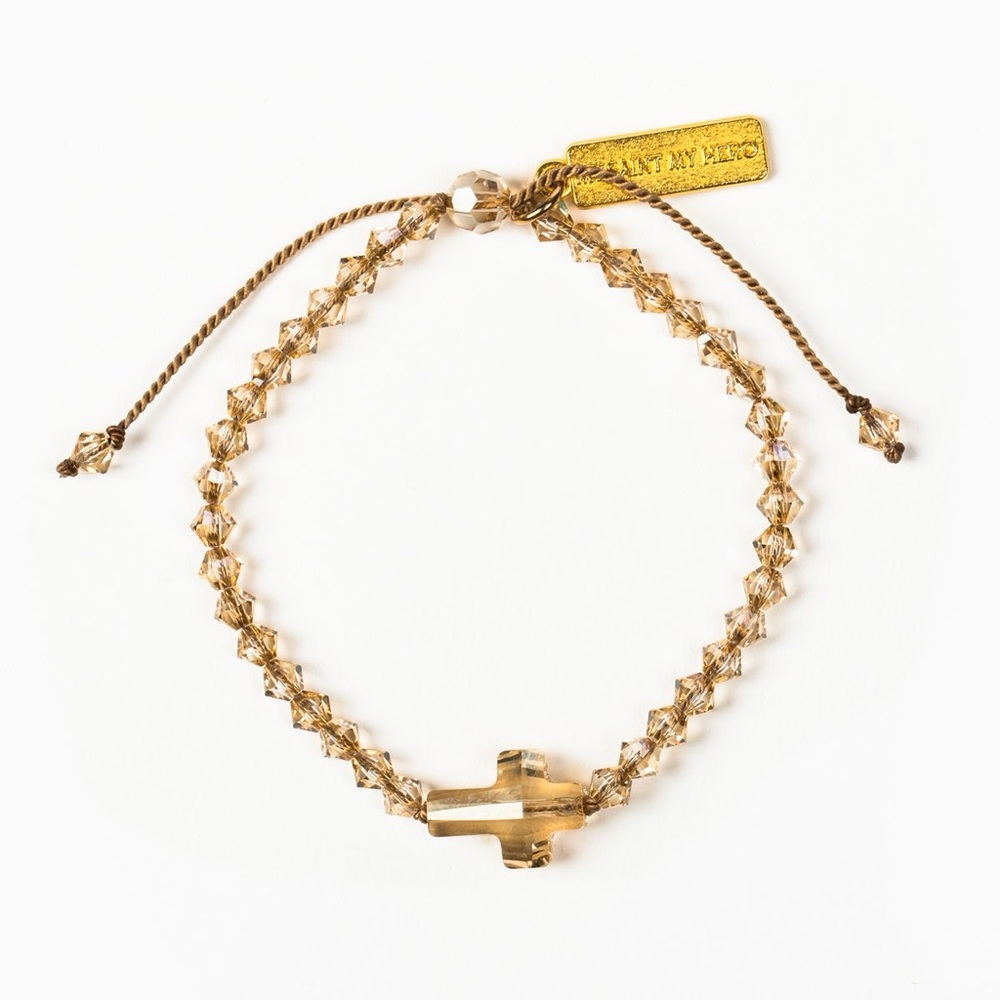 NWT My Saint My Hero Radiant Let There Be Light Bracelet - Golden Shadow